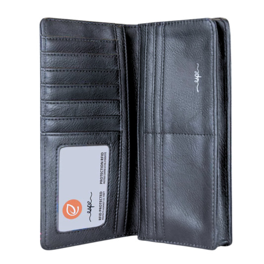 Espe Flora L Wallet Blue