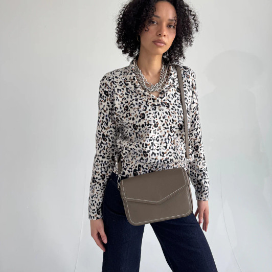 Espe Ivy Crossbody Purse Grey