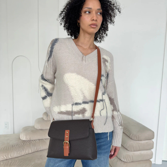 Espe Goodall Messenger Bag Brown