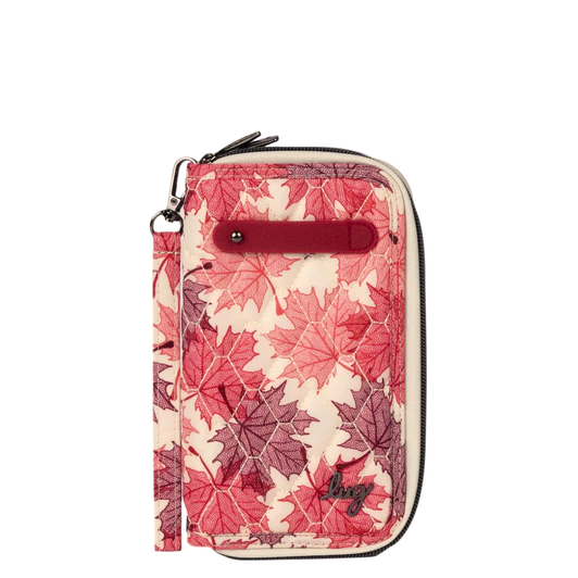 Lug Tram Zip RFID Wallet Maples Cream