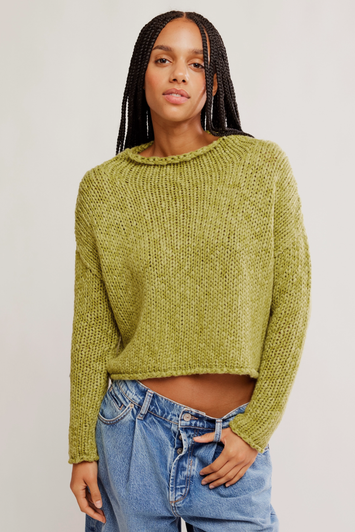 Free People Opal Sweater Fresh Sprouts