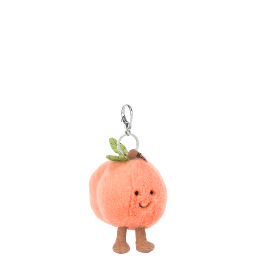 JellyCat Amuseables Peach Bag Charm