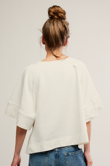 Free People Dahlia Butterfly Pullover Tofu Combo