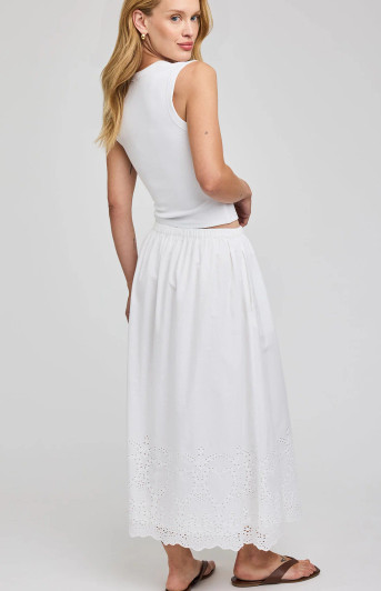 Gentle Fawn Elodie Skirt White