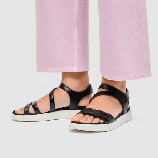 Ecco Soft Sandals Black