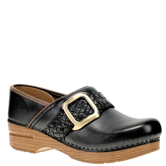 Dansko Pro Braided Clog Black