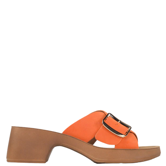 Los Cabos Alegro Heels Tangerine