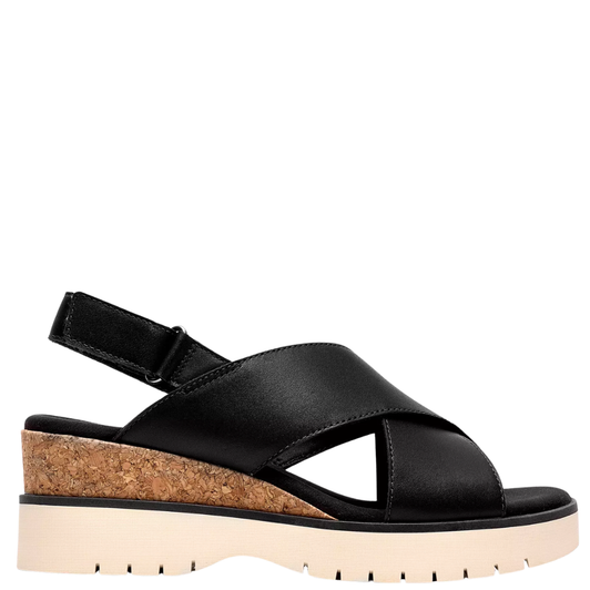 Clarks Diaz Cross Black Leather