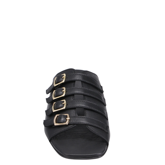 Bueno Dulce Slide Sandals Black