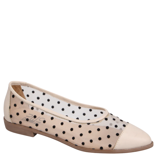 Bueno Babs Flats Cream Dots