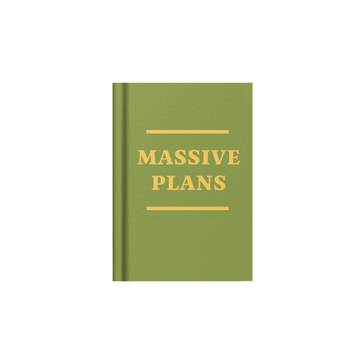 Ohh Deer Massive Plans Mini Notebook