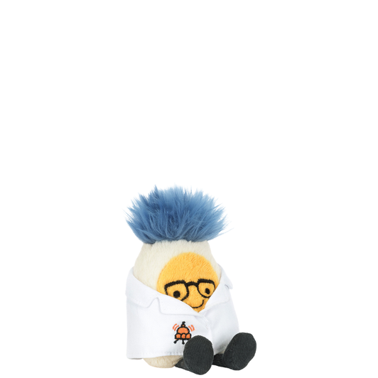 JellyCat Amuesables Boiled Egg Scientist Outfit