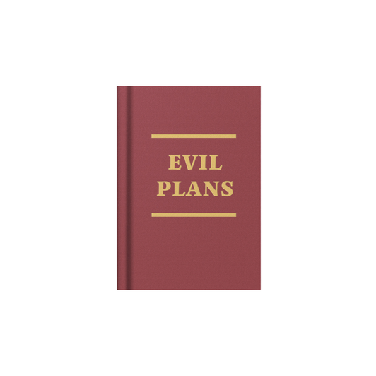 Ohh Deer Evil Plans Mini Notebook