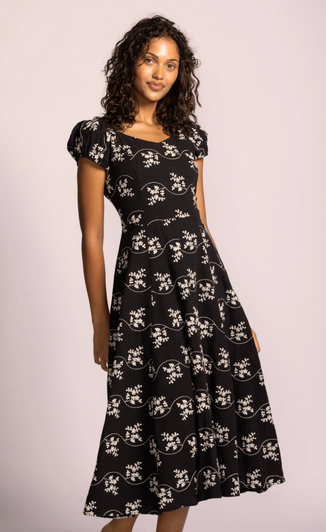 Pink Martini Juno Dress Black