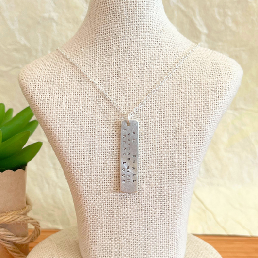 Andrea Waines Bookmark Necklace Do Small Things With Great Love