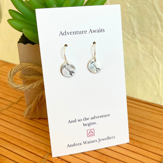 Andrea Waines Adventure Awaits Arrow Earrings