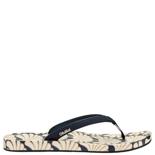 OluKai 'Uiki Women's Sandals Trench Blue/Pa'i