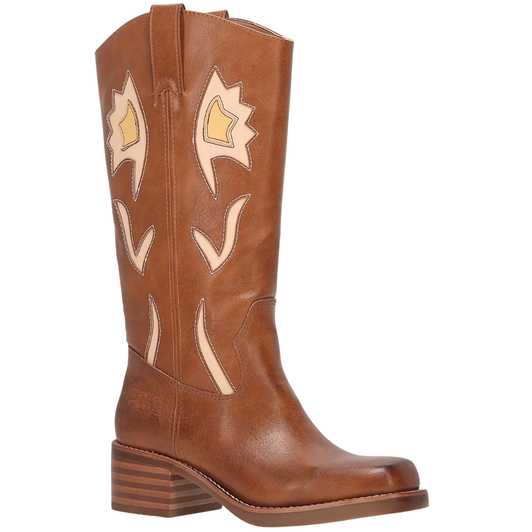 Frye & Co Miranda 10 Flower Saddle