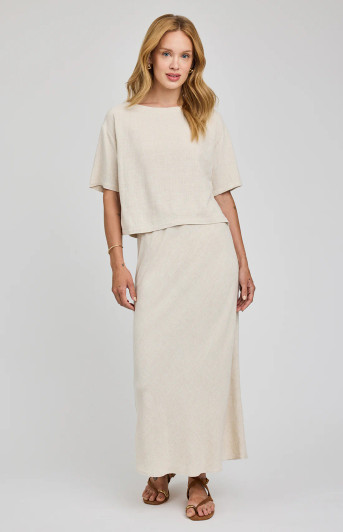 Gentle Fawn Gemini Linen Top Linen