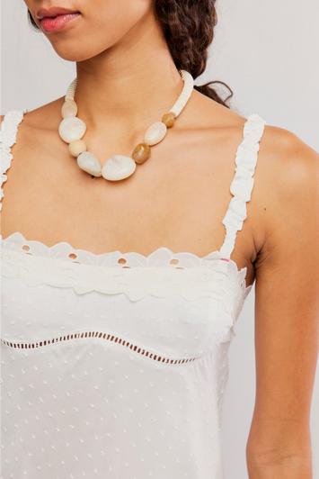 Free People Little Love Tank Clean Ivory