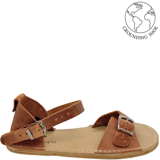 Monstera Firefly Sandals Brown