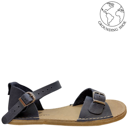 Monstera Firefly Sandals Navy