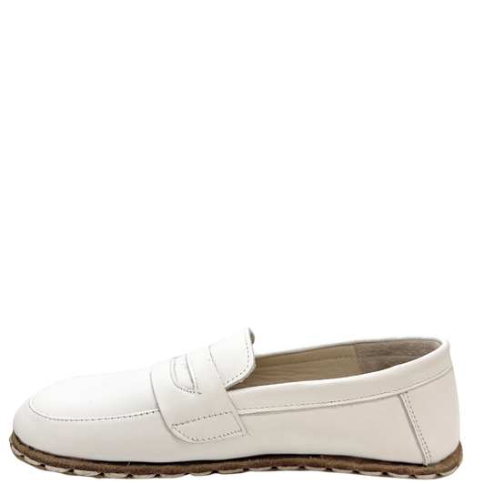 Monstera Loafers White