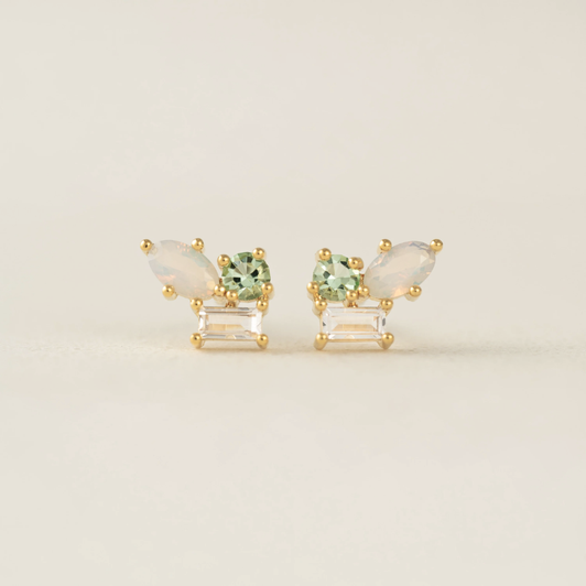 Lover's Tempo Sonata Studs Opal Mix
