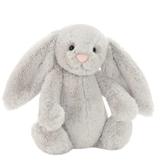 JellyCat Bashful Silver Bunny Original