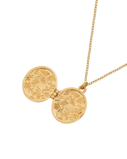 Fable Running Bunny Locket Necklace