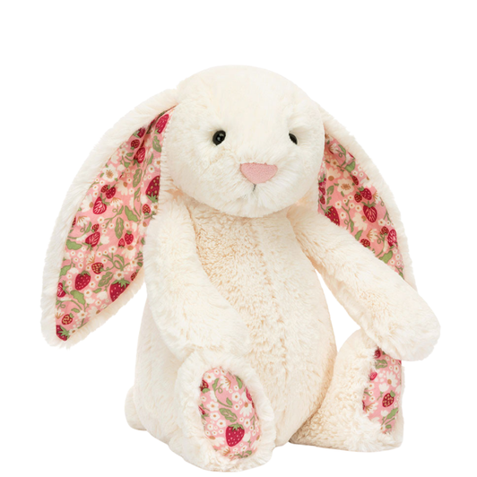 JellyCat Blossom Cream Bunny Berry Original