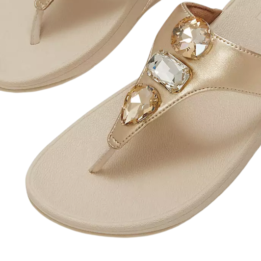 FitFlop Lulu Ultra-Jewel Toe Post Sandals Plantino