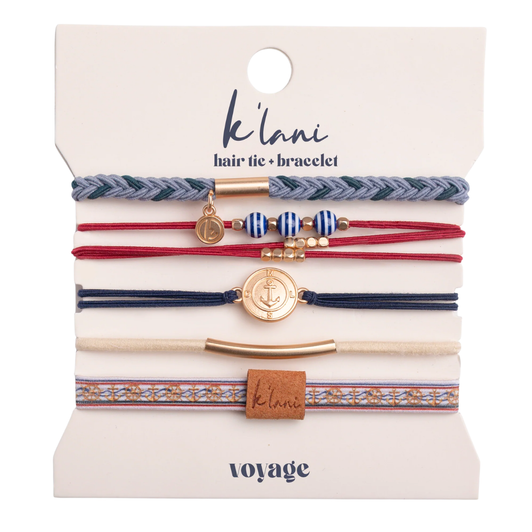 K’Lani Hair Tie Bracelet Set Voyage