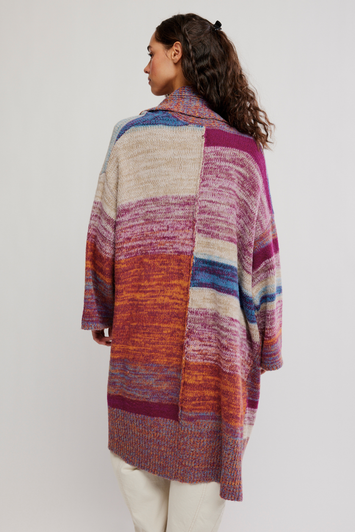 Free People Enid Cardi Ocean Sunset Combo