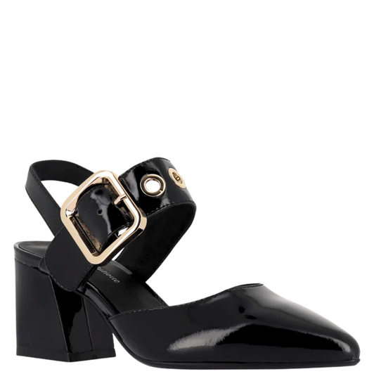 Django & Juliette Magaly Heels Black Patent