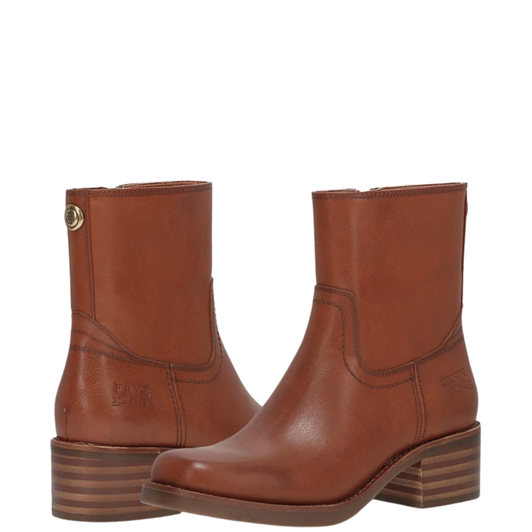 Frye & Co Miranda Low Zip Whiskey