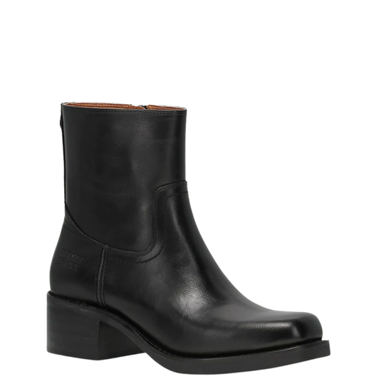 Frye & Co Miranda Low Zip Black