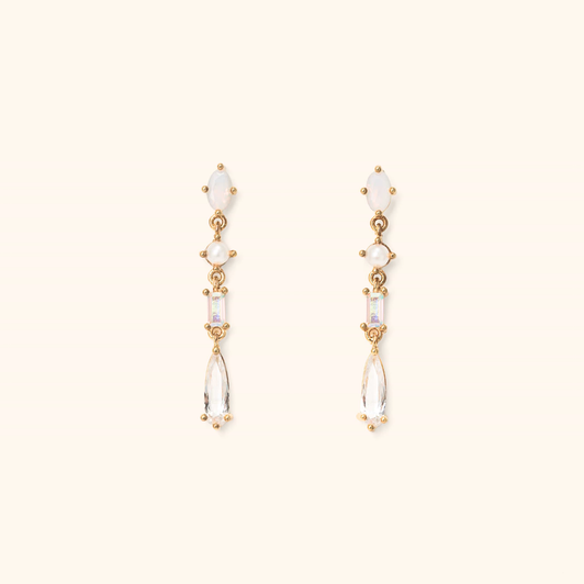 Lover's Tempo Sonata Drop Earrings Pearl
