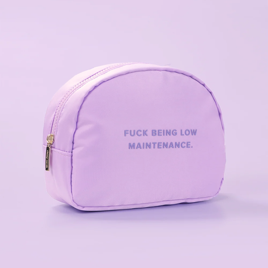 Classy Cards Cosmetic Bag Low Maintenance