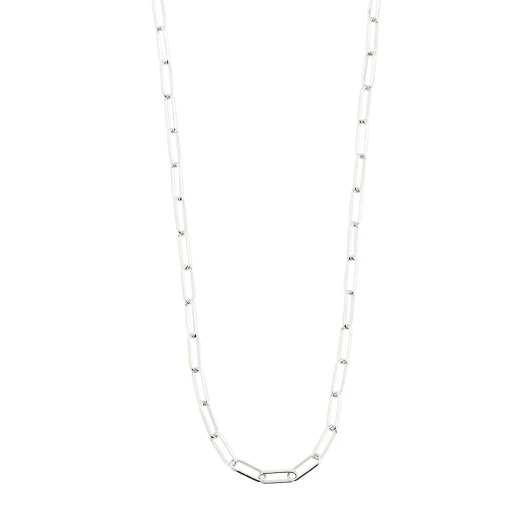 Pilgrim Ronja Paperclip Necklace Silver Plated