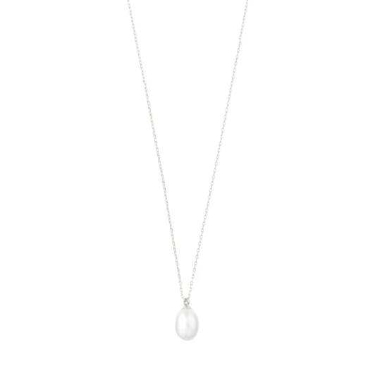 Pilgrim Eila Freshwater Pearl Necklace Silver Plated
