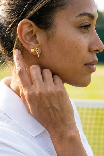 Peter + June Tennis Studs