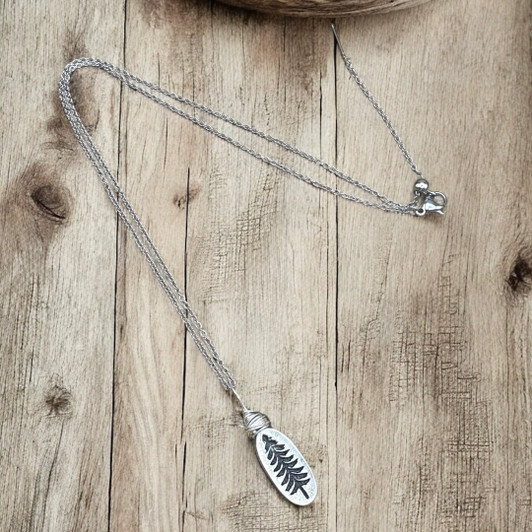 Freckle Face Wire Wrapped Tree Necklace
