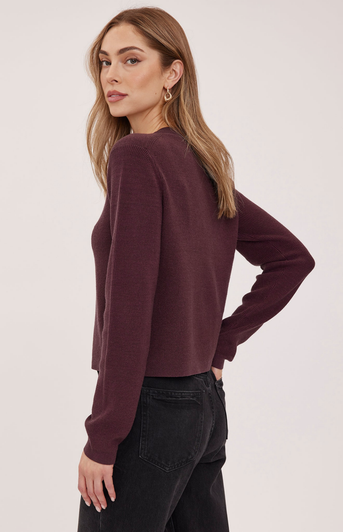 Gentle Fawn Mirabelle Knit Top Heather Port