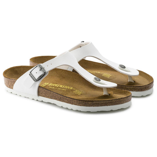 Birkenstock Gizeh BF White Regular Fit