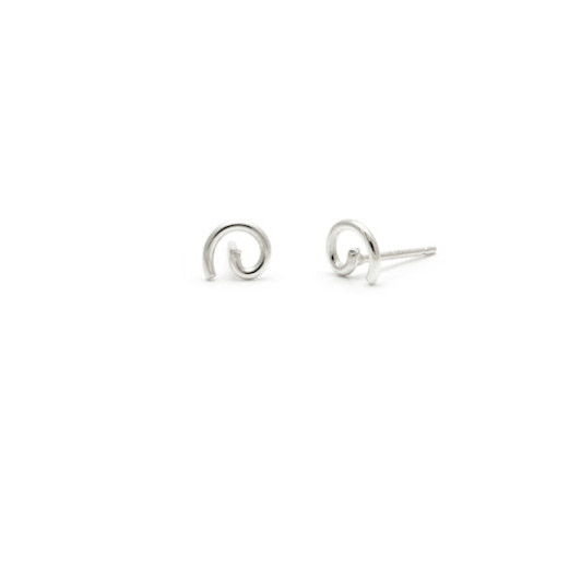 Laughing Sparrow Tiny Spiral Studs