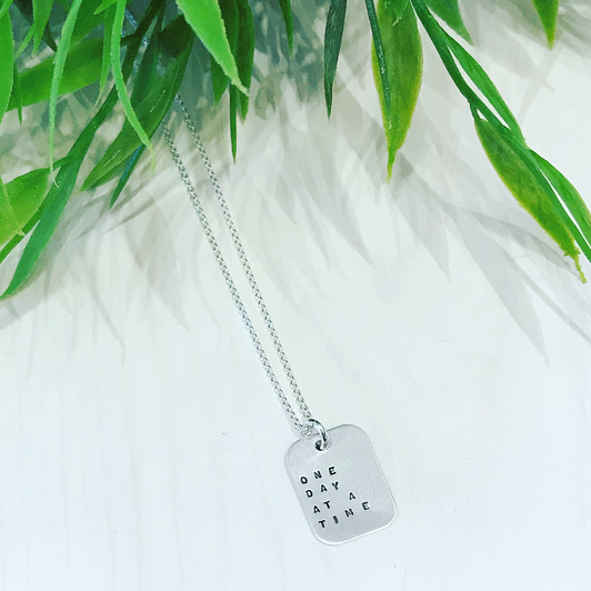 Andrea Waines Mod Square Necklace One Day At A Time