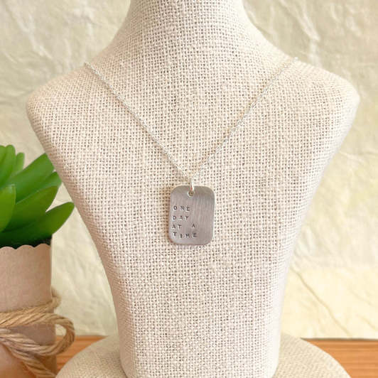 Andrea Waines Mod Square Necklace One Day At A Time