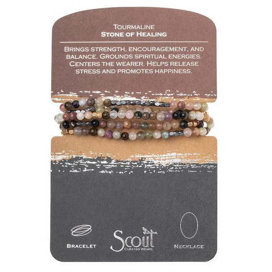 Scout Stone Wrap Bracelet Tourmaline