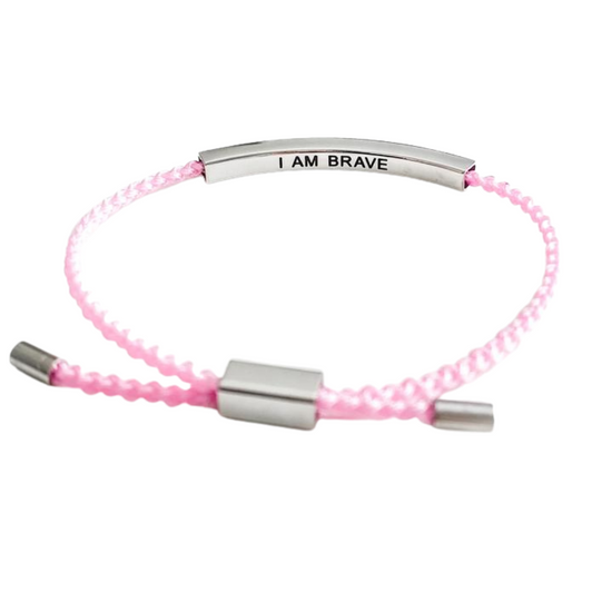 GHG Our Girls Bracelet I Am Brave Pink GHG Our Girls Bracelet I Am Brave Pink